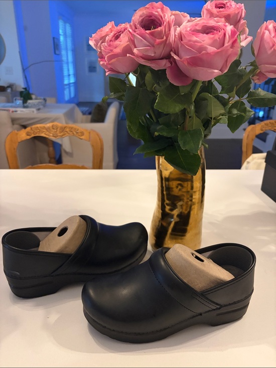 Dansko Shoes - Dansko Professional Leather Clogs - Black